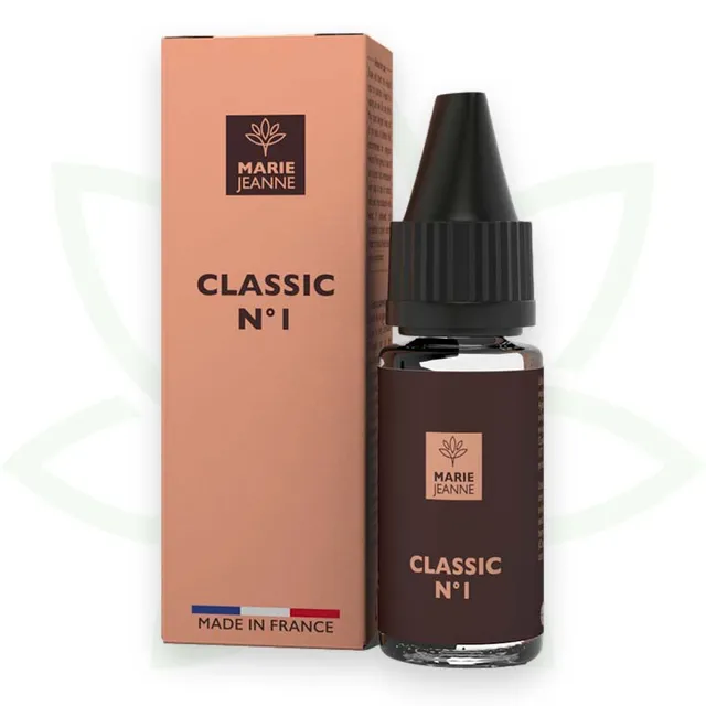 Marie Jeanne E-Liquide CBD Classic n°1 10 ml tabac blond