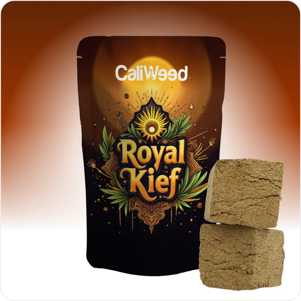 Cali Weed Résine CBD Royal Kief Marocain 5 g Tamisé