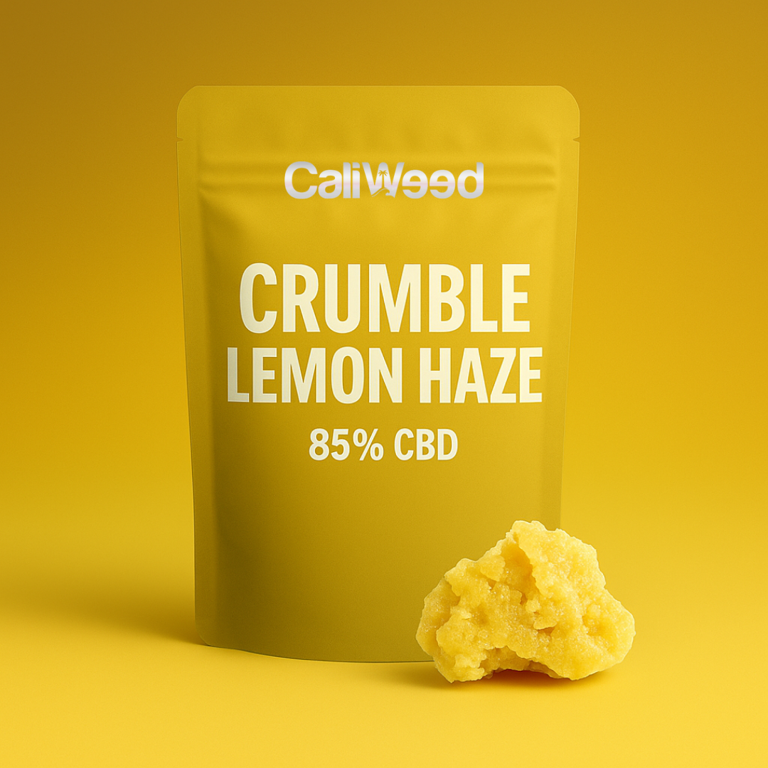 Cali Weed Concentrés CBD Crumble Lemon Haze 85% 1G