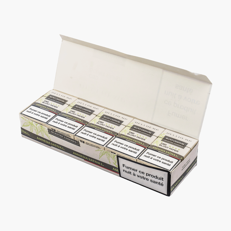 Cali Weed Cigarette CBD Amnesia blunt chanvre sans tabac