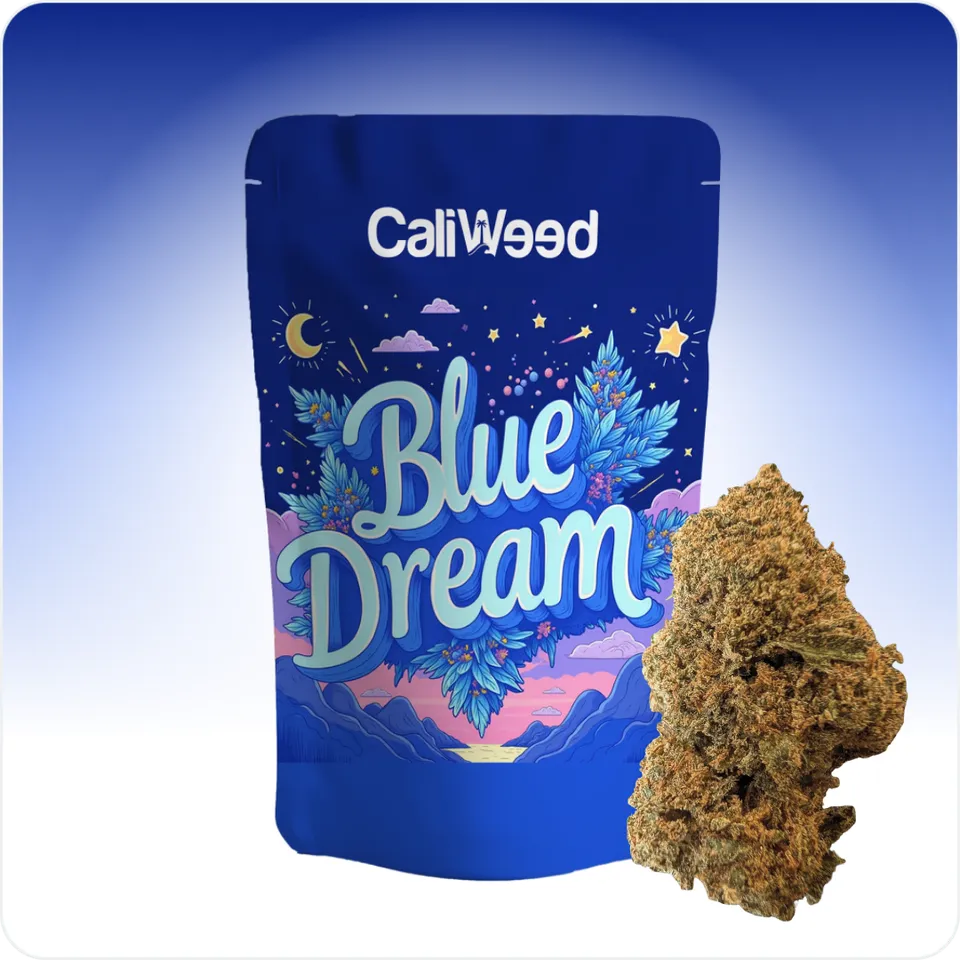 Cali Weed Blue Dream fleur CBD 5 g hybride indoor
