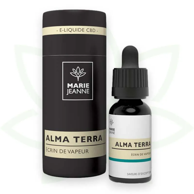 Marie Jeanne Alma Terra e-liquide CBD 10ml 100mg chanvre