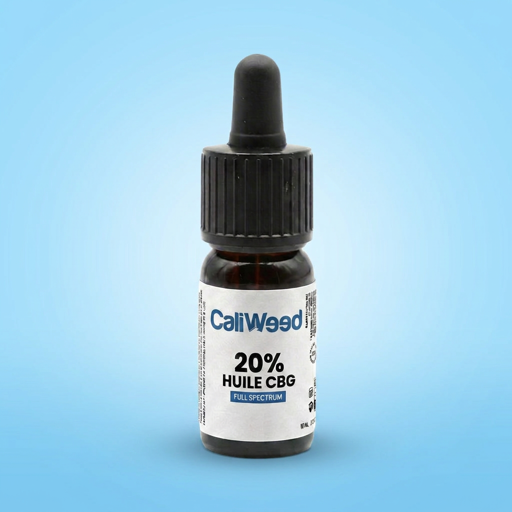 Cali Weed Huiles de CBD Chanvre CBG 20% + CBD 5% 10 ml