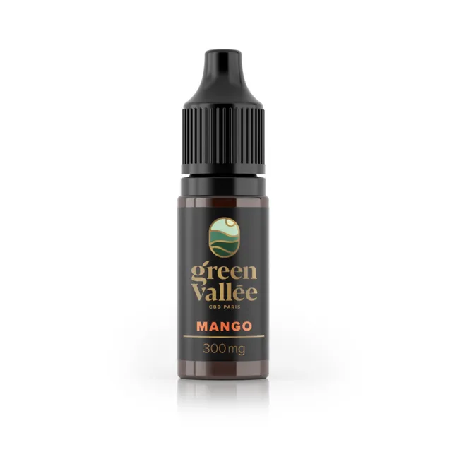 Green Vallée E-liquide Mango CBD e-liquide 10 ml 300 mg fruité