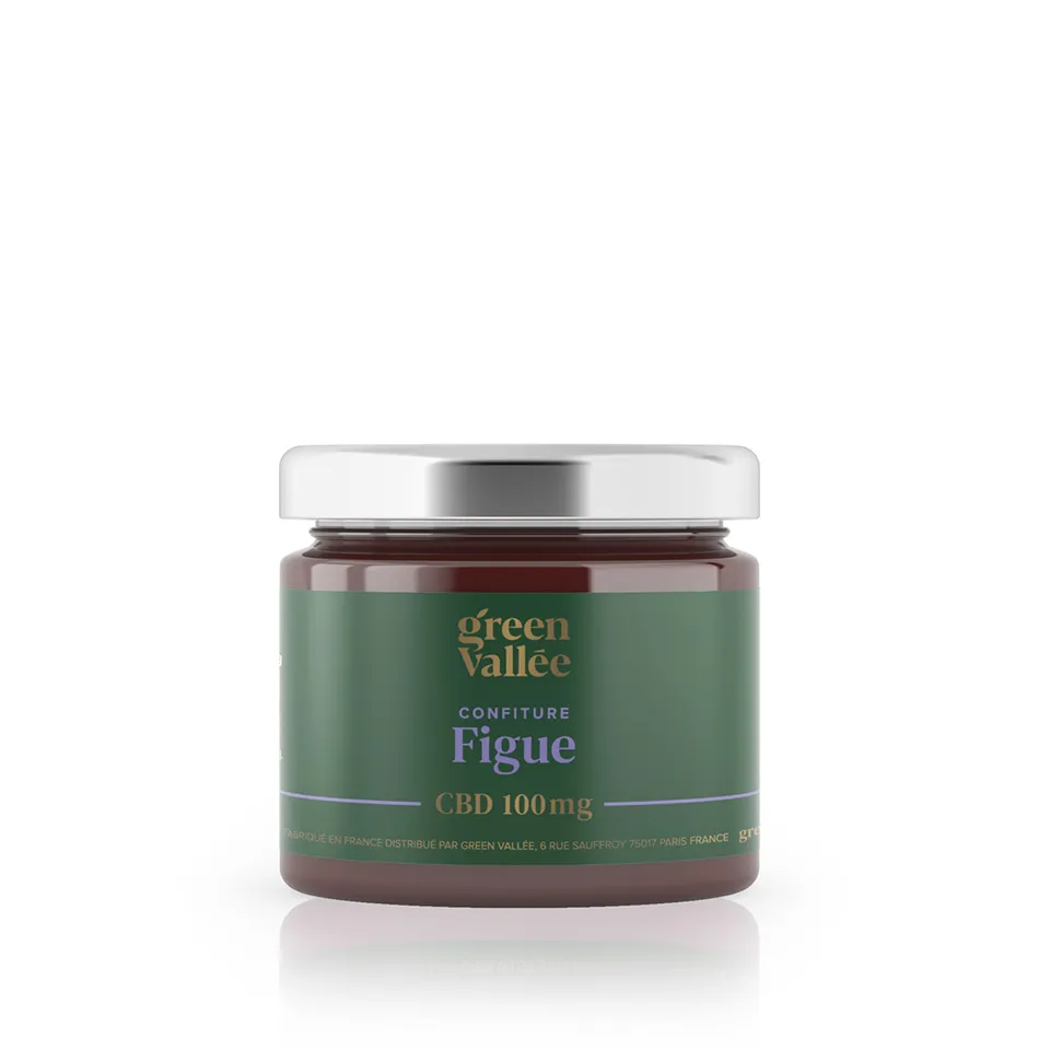 Green Vallée Confiture Figues CBD 125 g 100 mg