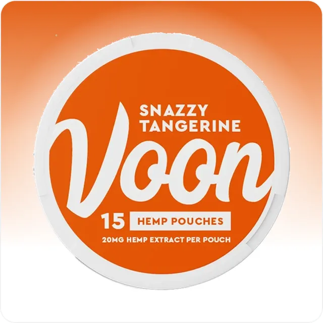 Cali Weed Sachets Pouches CBD Tangerine 20mg Voon