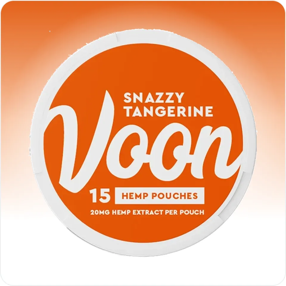 Cali Weed Sachets Pouches CBD Tangerine 20mg Voon