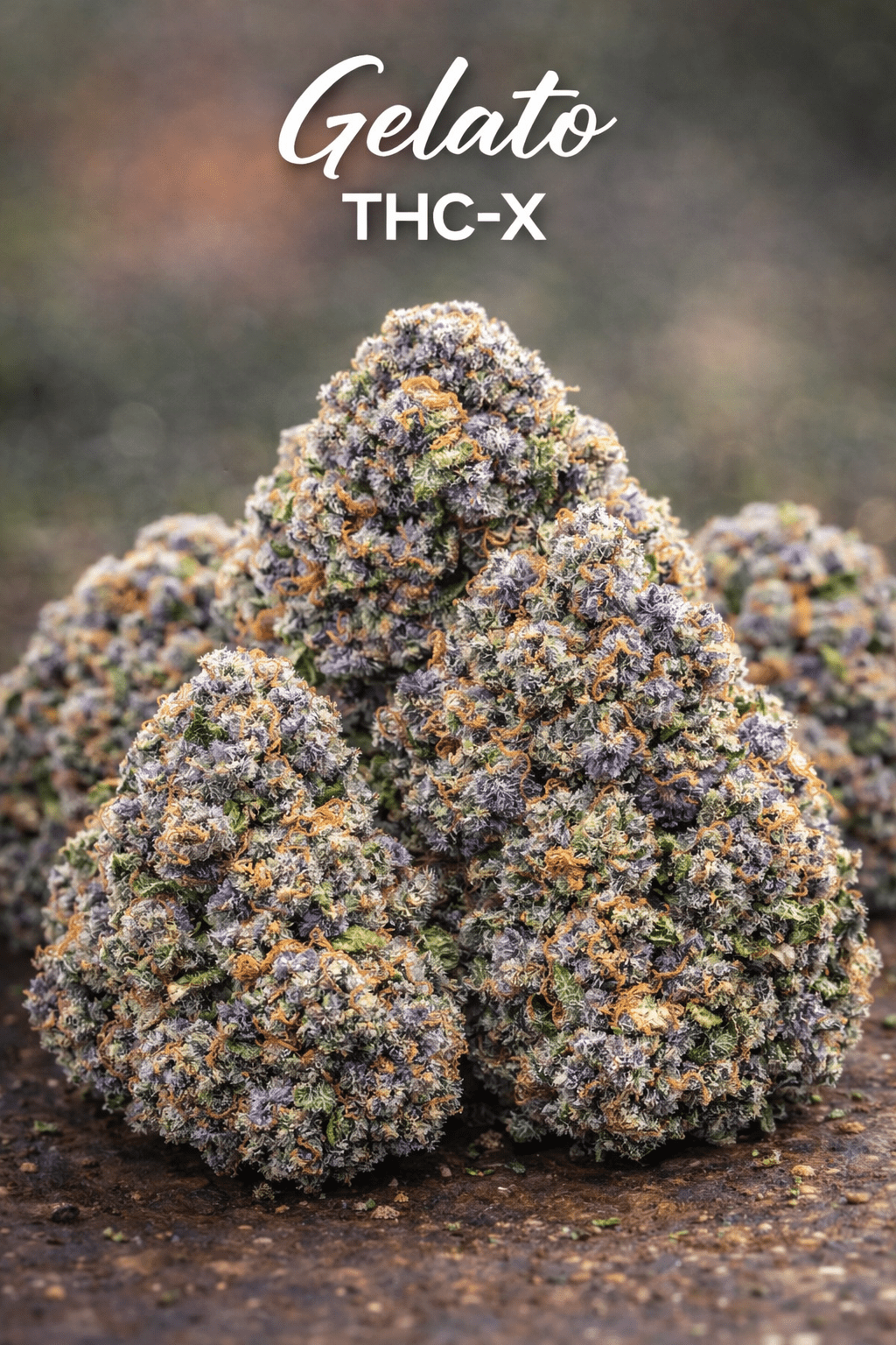 CBDLegalPT Gelato THC-X Fleur 3,5g terreuse