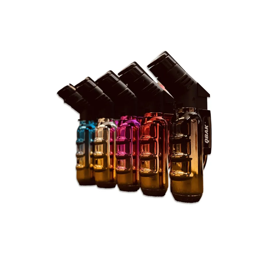 CBDLegalPT briquet tempête jet flame chromé rouge