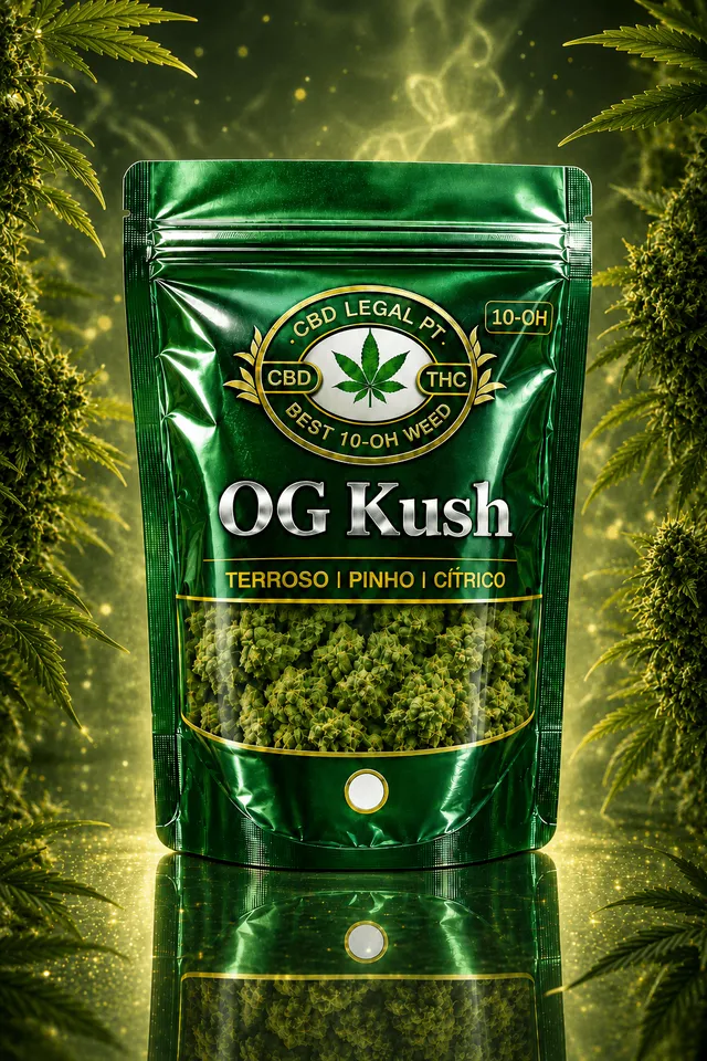 CBDLegalPT OG Kush 10-0H fleur 3,5 g + 2 g
