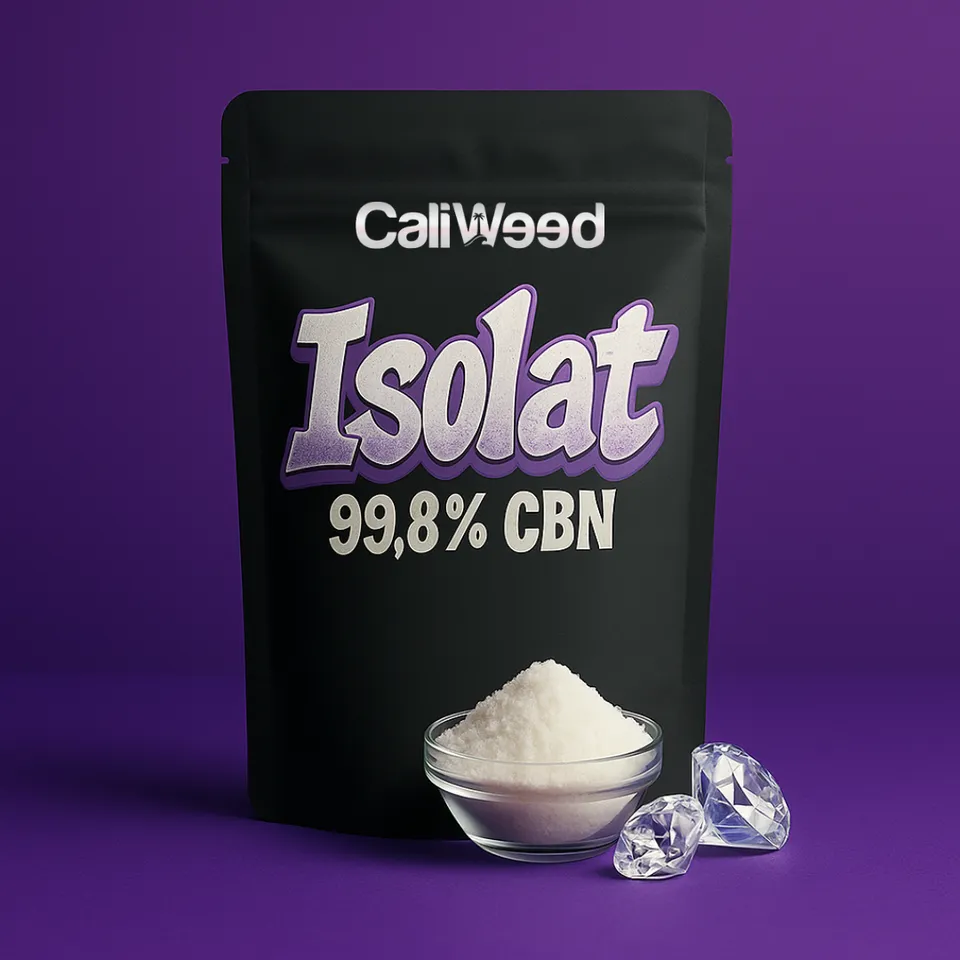 Cali Weed Concentrés CBD isolat CBN 99,8% 1G sommeil