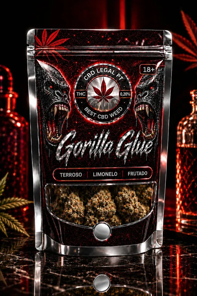 CBDLegalPT Gorilla Glue fleur CBD 1 g