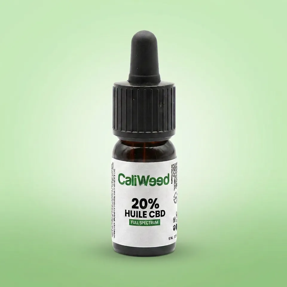 Cali Weed Huile CBD 20% Full Spectrum 10 ml chanvre