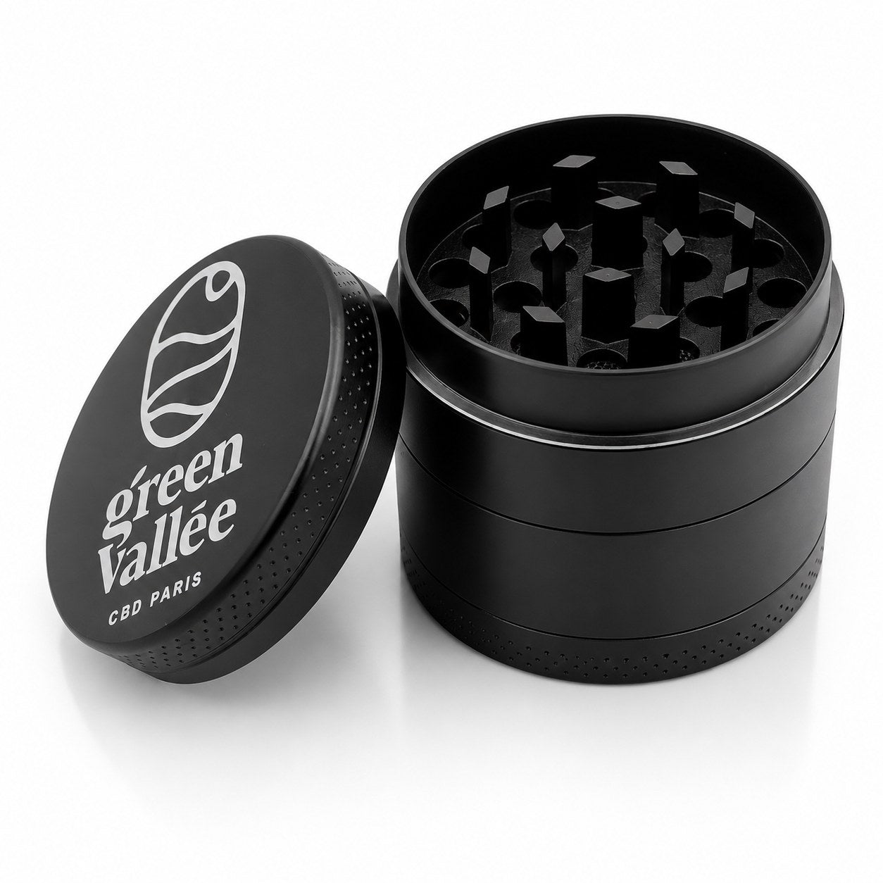 Green Vallée Grinder Métal 4 Parties Pollen