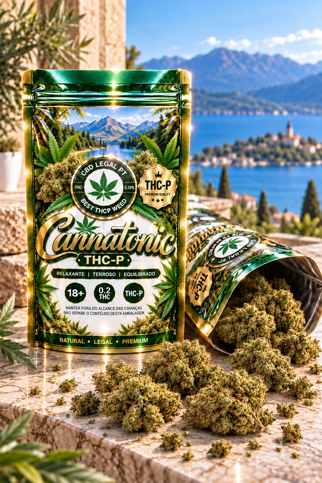 CBDLegalPT Cannatonic THC-P Fleur 3,5g terreuse