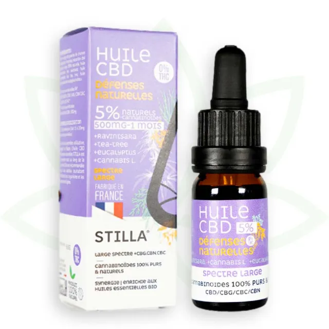 Cali Weed Stilla Défenses Naturelles huile CBD 5% 10ml ravintsara