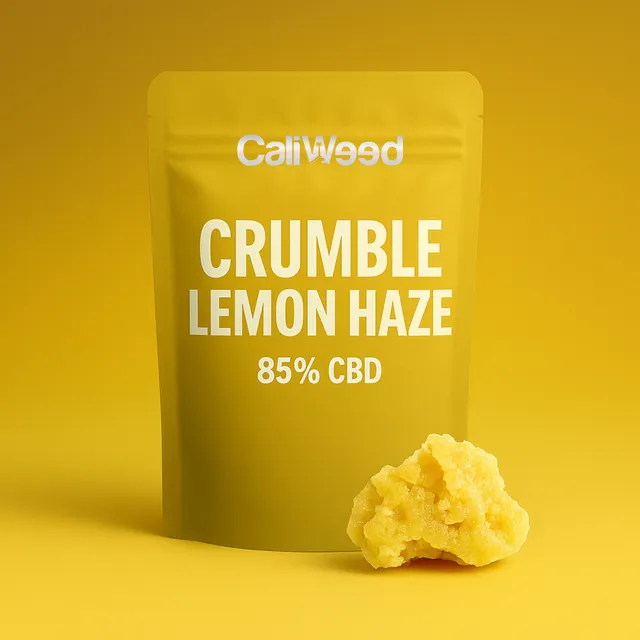 Cali Weed Concentrés CBD Crumble Lemon Haze 85% 1G