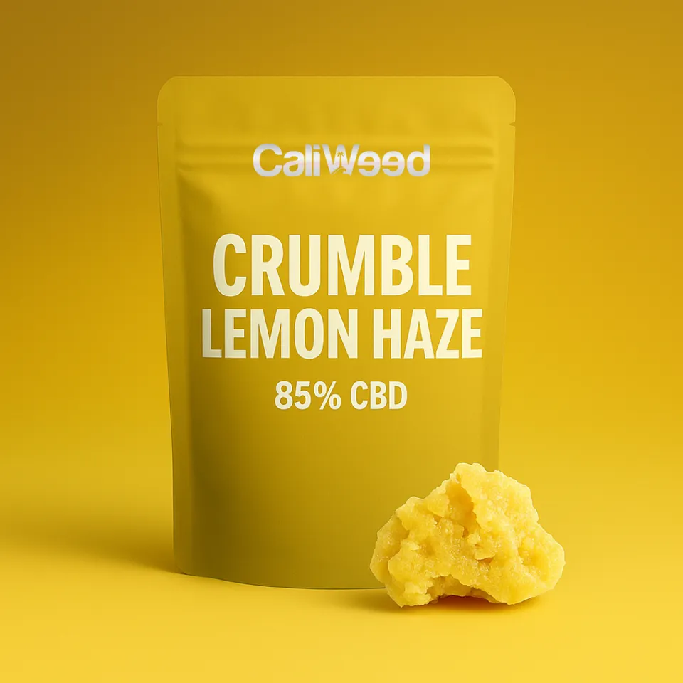 Cali Weed Concentrés CBD Crumble Lemon Haze 85% 1G