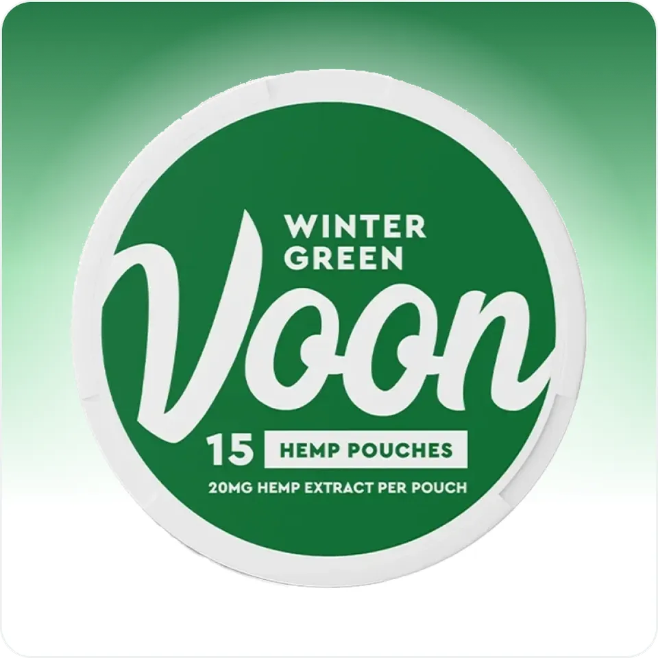 Voon Pouches CBD sachets Gaulthérie 20mg frais