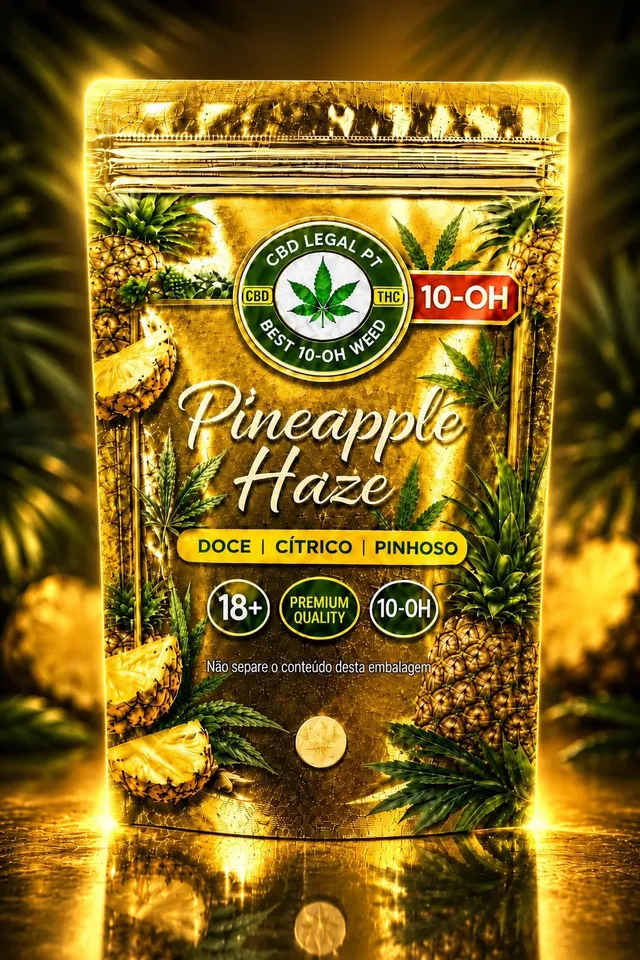 CBDLegalPT Collection 10-OH Pineapple Haze Fleur 50g Ananas