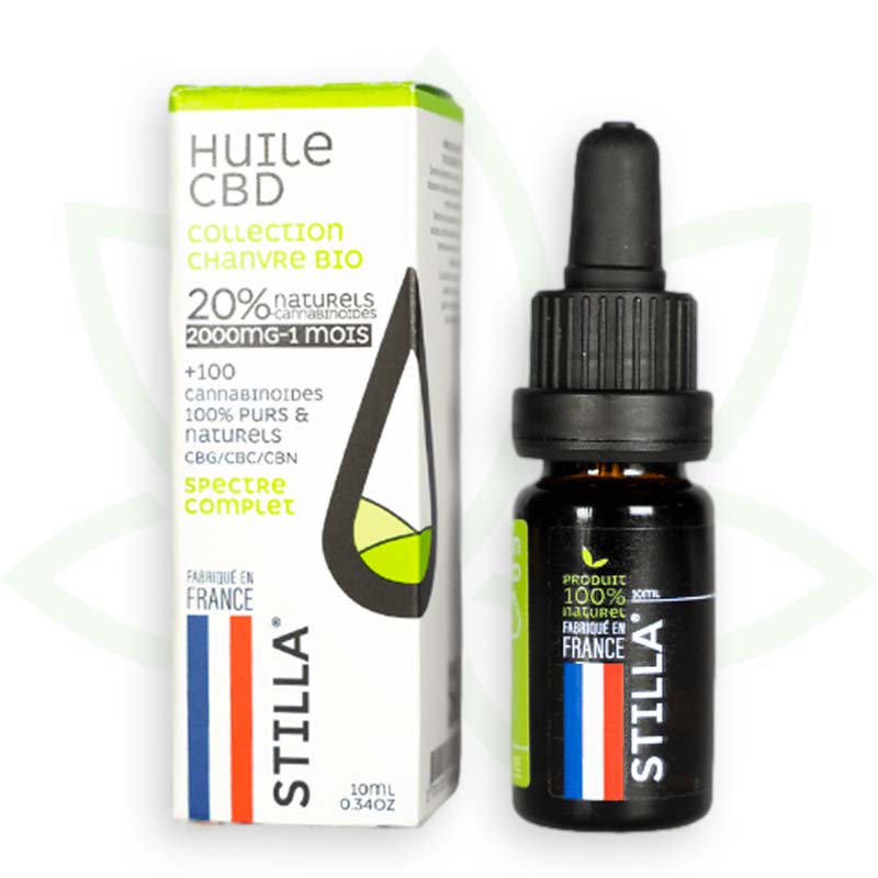 Stilla Chanvre Huile CBD 10% 10ml chanvre bio
