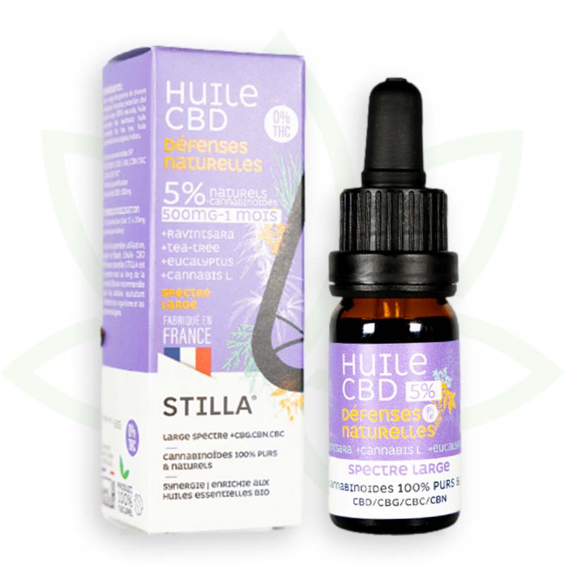 Cali Weed Stilla Défenses Naturelles huile CBD 5% 10ml ravintsara