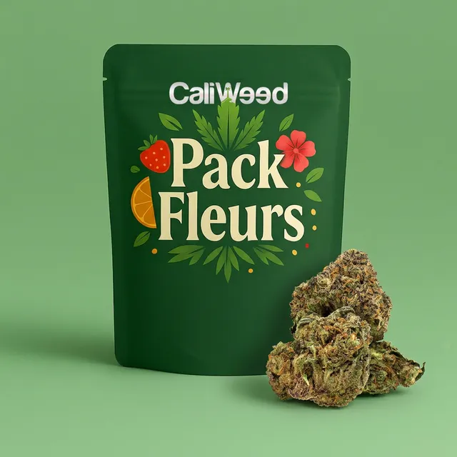 Cali Weed Pack CBD fleurs découverte 15g 5 variétés