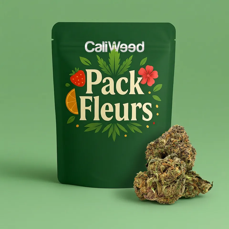 Cali Weed Pack CBD fleurs découverte 15g 5 variétés