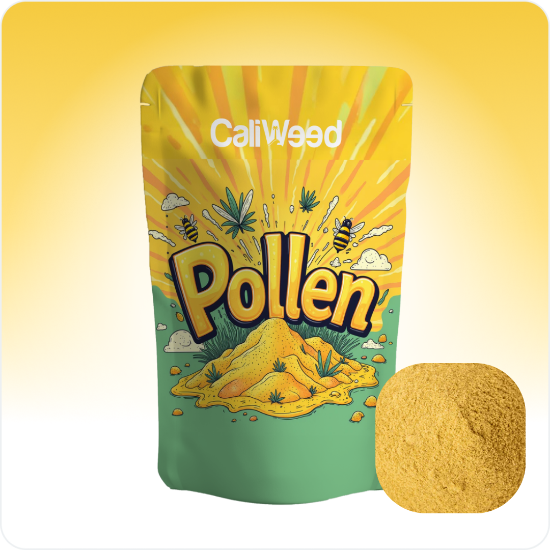 Cali Weed Pollen résine CBD 2,5 g 50% citron