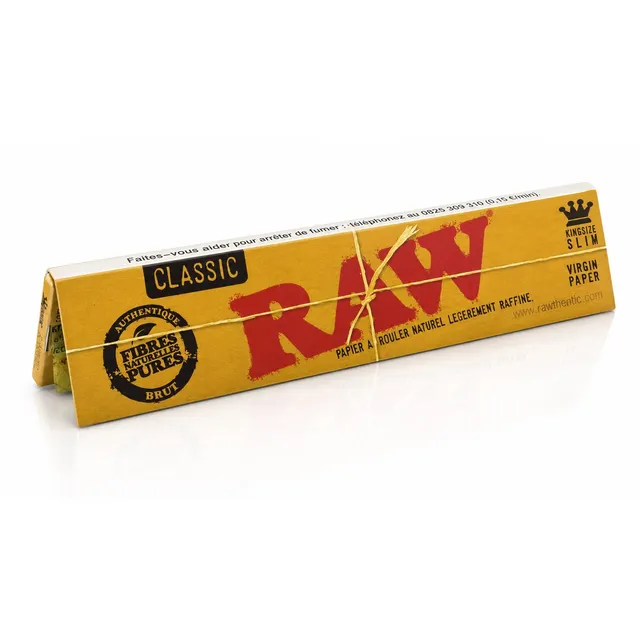 RAW Classic King Size Slim feuilles à rouler 32