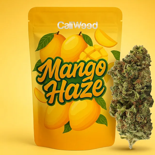 Cali Weed Fleurs CBD Mango Haze 5 g tropicale 16%