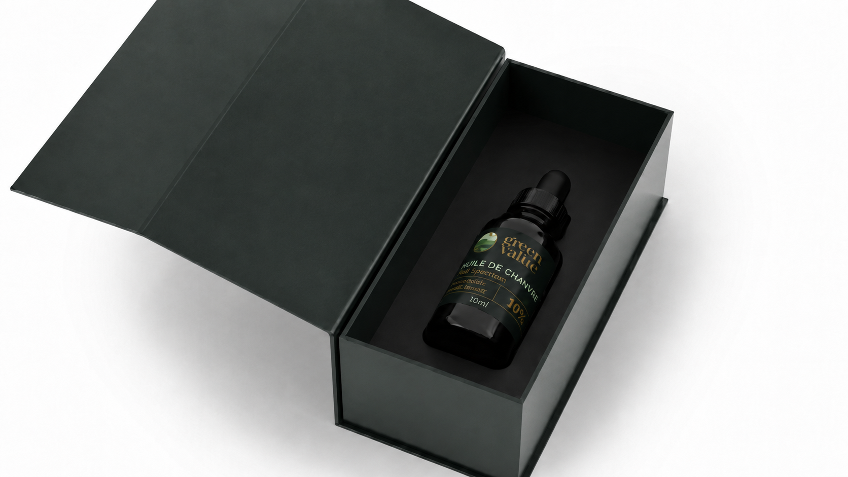 Green Vallée Huiles CBD Huile Chanvre 10% Full Spectrum 10ml