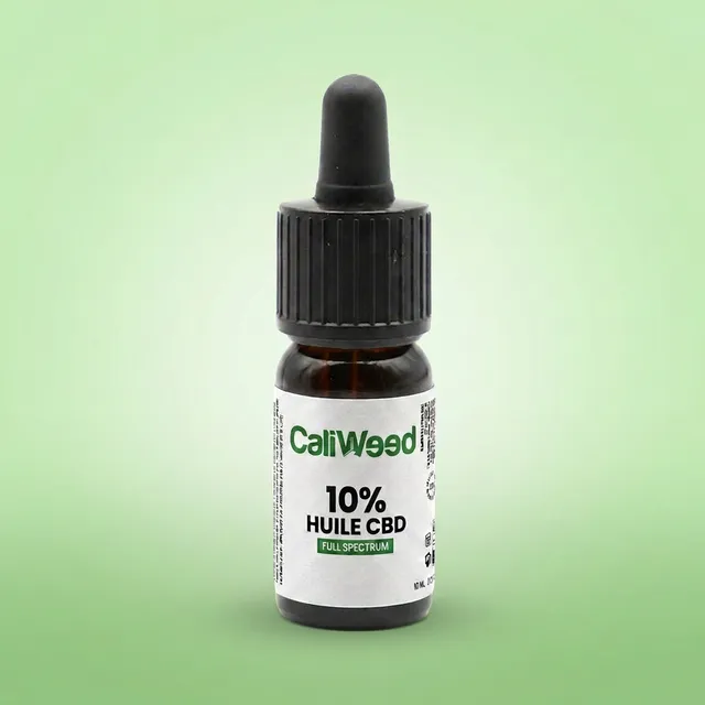 Cali Weed Huile CBD 10% Full Spectrum fiole 10 ml