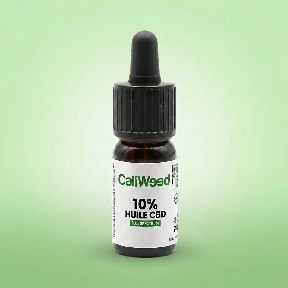 Cali Weed Huile CBD 10% Full Spectrum fiole 10 ml