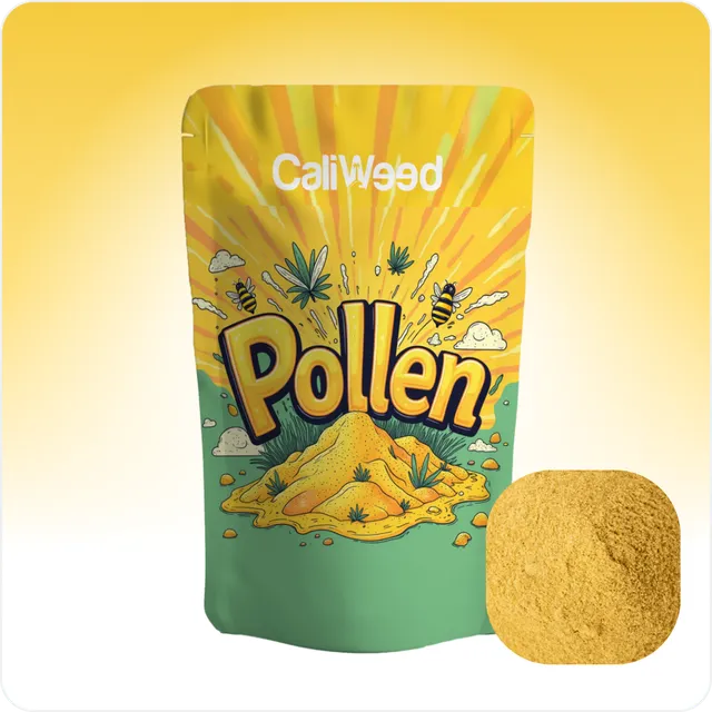 Cali Weed Pollen résine CBD 2,5 g 50% citron
