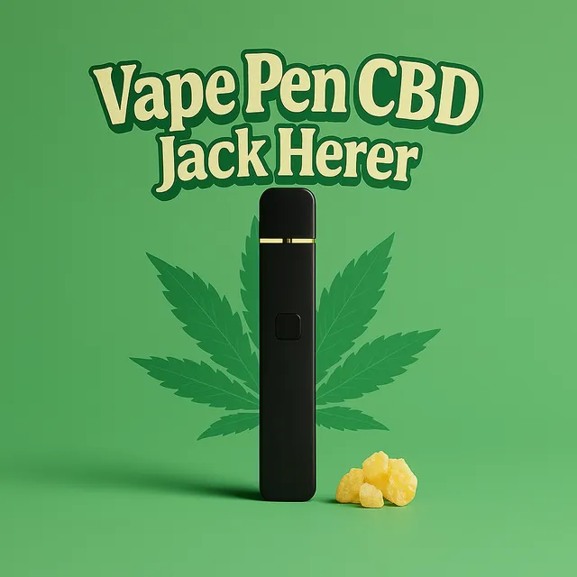Cali Weed Vape CBD Jack Herer pen 1 ml full spectrum