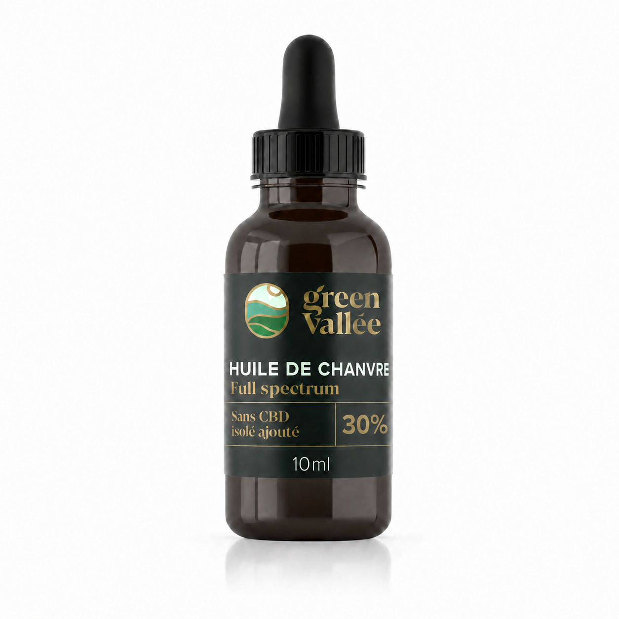Green Vallée Huile chanvre 30% huile CBD 10ml full spectrum