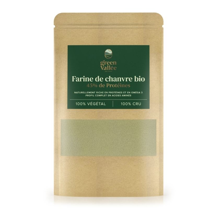 Green Vallée Farine de chanvre BIO 150 g