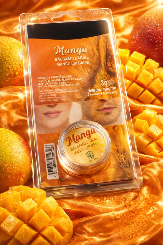CBDLegalPT Mango baume lèvres CBD 30 mg