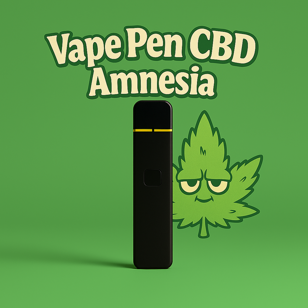 Cali Weed Amnesia vape CBD 1 ml citron