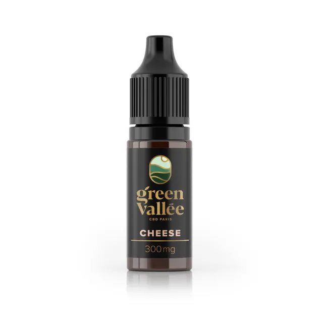 Green Vallée Cheese e-liquide CBD 300mg 10ml crémeux