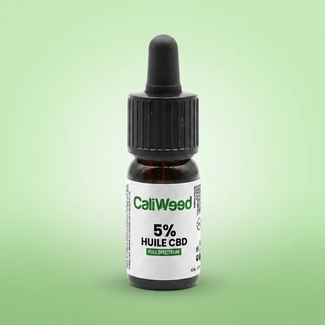 Cali Weed Huiles de CBD 5% Full Spectrum fiole 10 ml