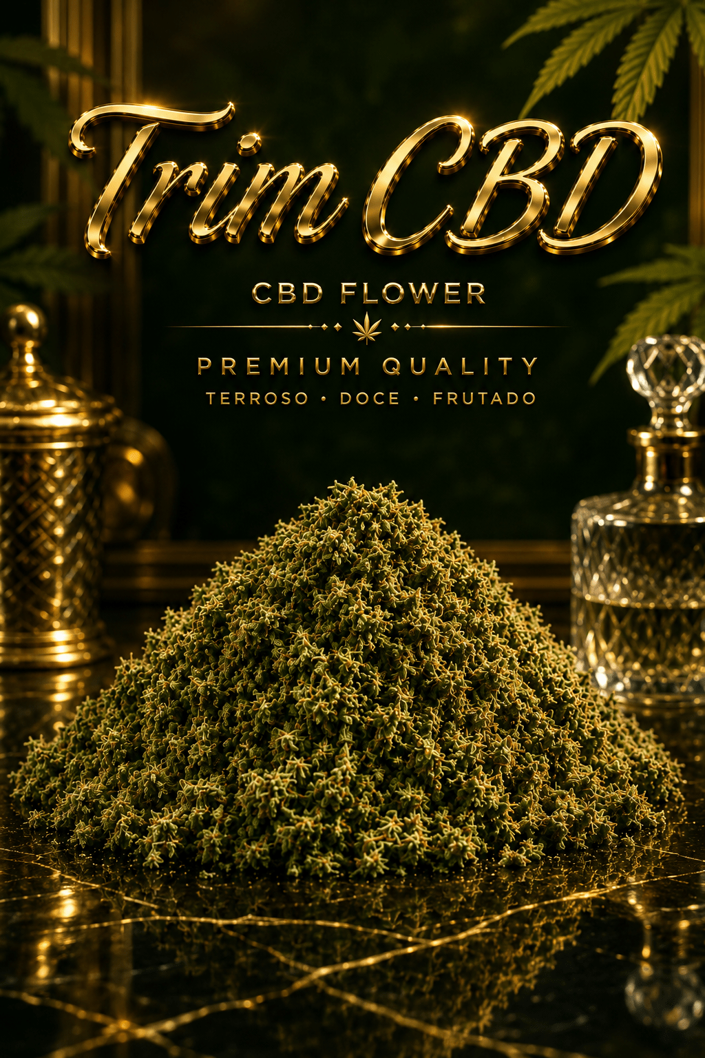 CBDLegalPT Trim fleur CBD 10 g micro buds fruité