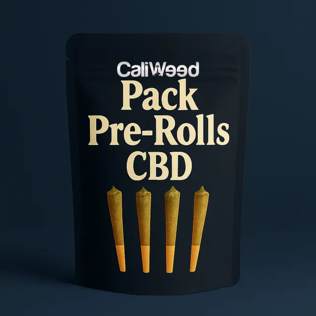 Cali Weed Pack CBD découverte 4 pre-rolls 1 g variétés