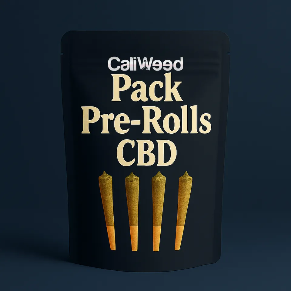 Cali Weed Pack CBD découverte 4 pre-rolls 1 g variétés