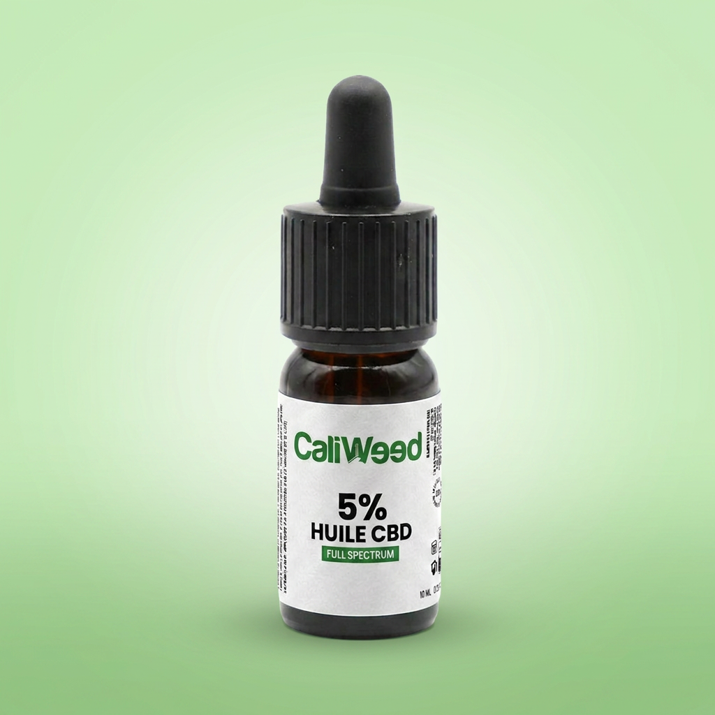 Cali Weed Huiles de CBD 5% Full Spectrum fiole 10 ml