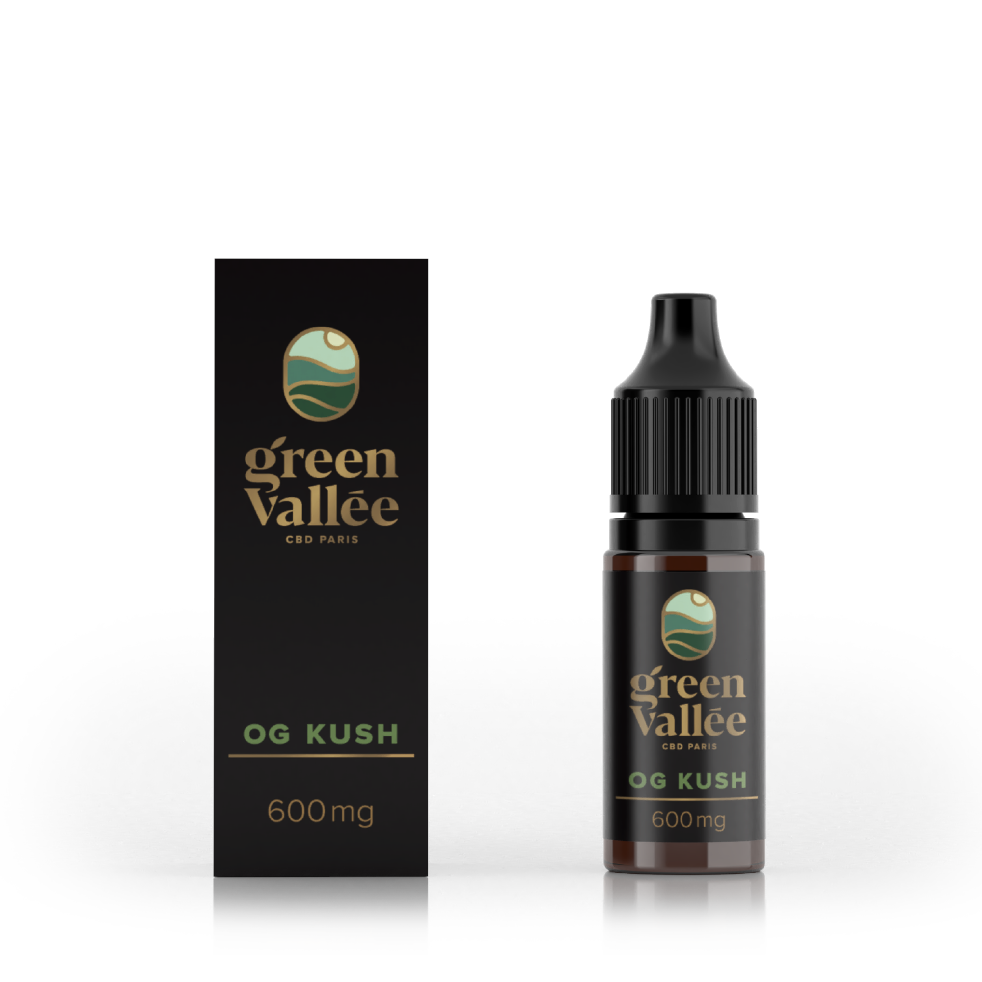 Green Vallée OG Kush e-liquide CBD 300mg 10ml bio