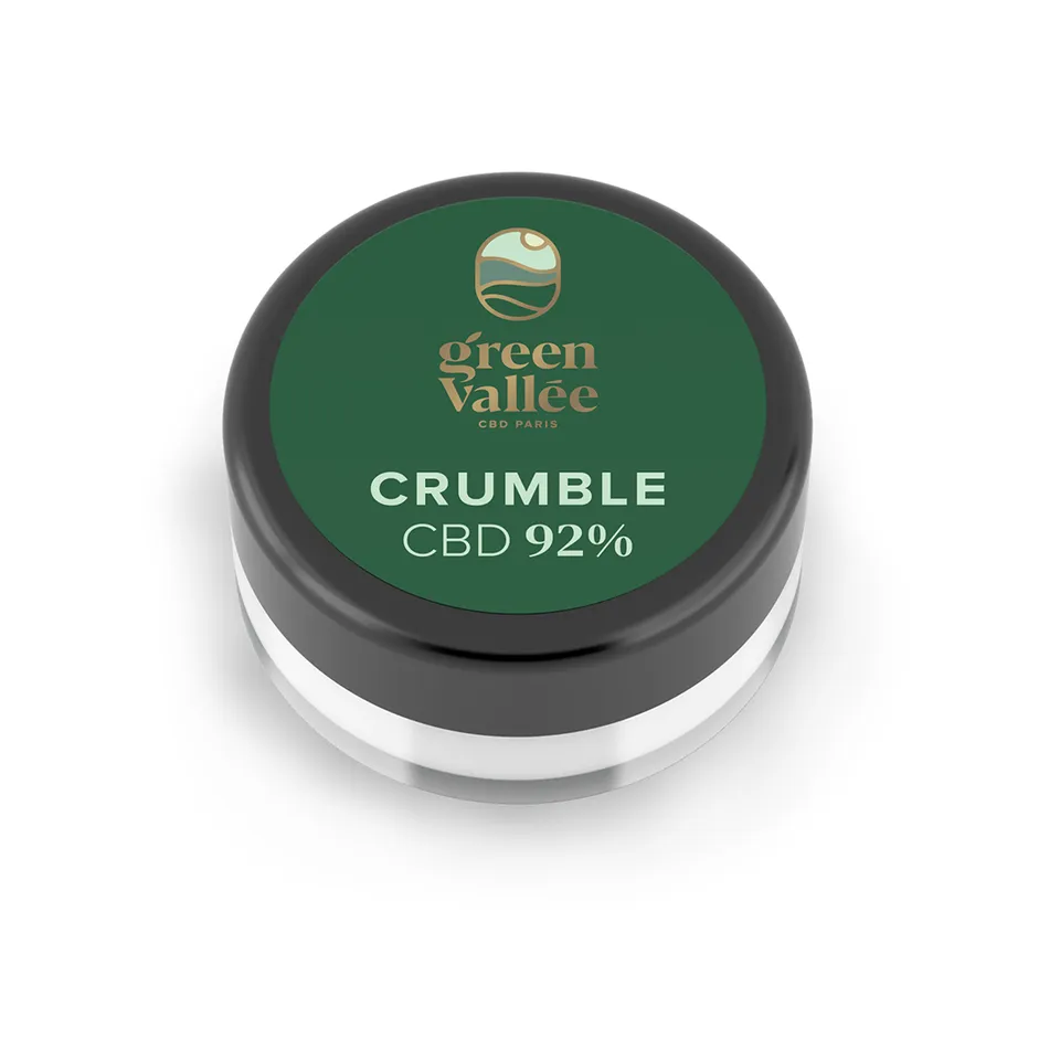 Green Vallée Cannabinoïdes Crumble CBD 92% Full Spectrum 1000 mg