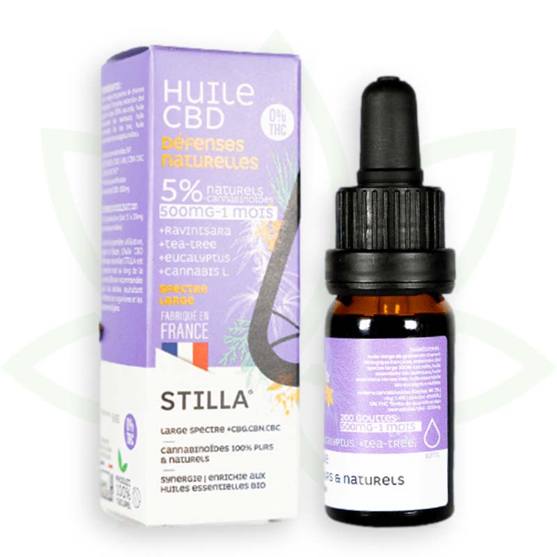Cali Weed Stilla Défenses Naturelles huile CBD 5% 10ml ravintsara