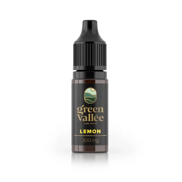 Green Vallée E-liquide CBD Lemon e-liquide 300 mg 10 ml